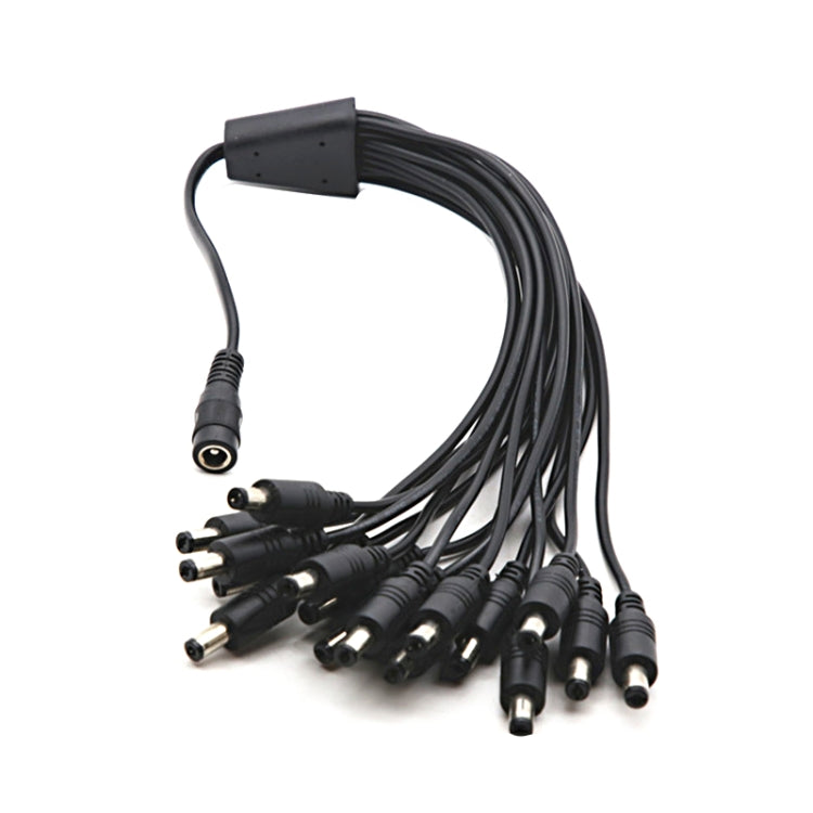 DC-Buchse auf DC-Stecker Verlängerungskabel, 0,37 m 4-fach, 0,42 m 8-fach, 0,37 m 6-fach, 0,37 m 3-fach, 0,5 m 16-fach
