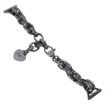 Universal Metal Chain Watch Band, 20mm, 22mm