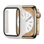 Shockproof PC+Tempered Glass Watch Protective Case, For Apple Watch Series 9 / 8 / 7 41mm, For Apple Watch Series 9 / 8 / 7 45mm
