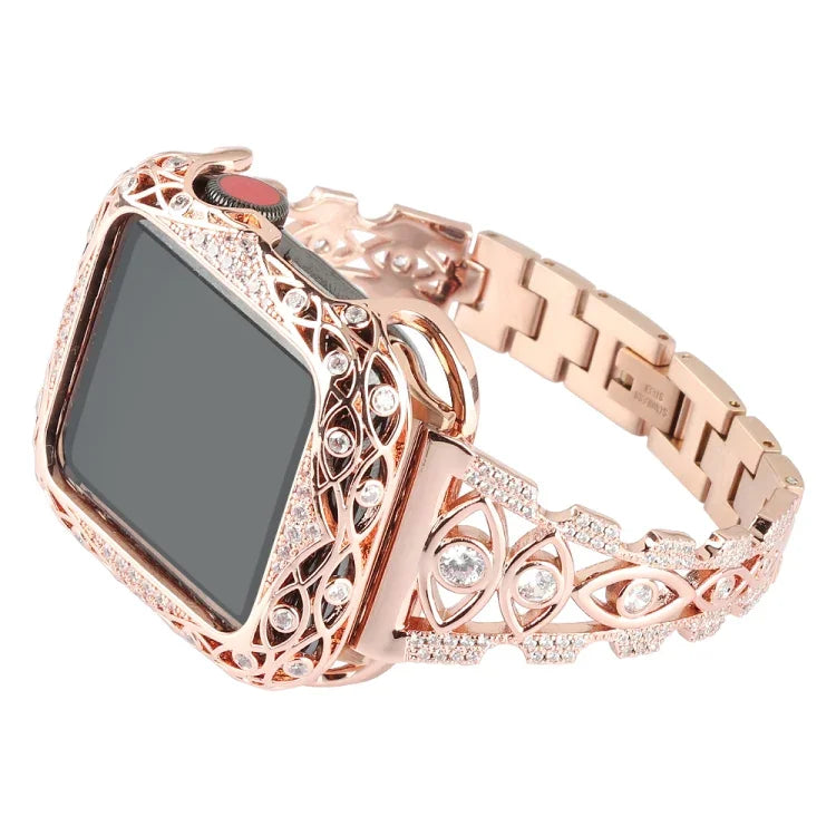 Kupfer-Uhrenarmband für Apple Watch Ultra 49mm / Series 8&7 45mm / SE 2&6&SE&5&4 44mm / 3&2&1 42mm, für Apple Watch Series 8&7 41mm / SE 2&6&SE&5&4 40mm / 3&2&1 38mm
