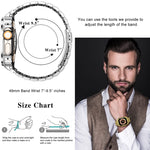 Integrierte Schutzhülle aus Metall für Apple Watch Series SE 2025 &amp; 6 &amp; SE &amp; 5 &amp; 4 (44 mm), Apple Watch Ultra 3 / 2 / 1 (49 mm) und Apple Watch Series 9 / 8 / 7 (45 mm).
