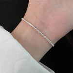 Armband für Damen aus Sterlingsilber mit Schleierkraut, Spezifikation: SL0004, SL0004, SL0153, SL0543, SL0490, SL0654, SL0661, SL0754, SL0700, XL0140, JL0004 Fußkette