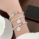 Armband für Damen aus Sterlingsilber mit Schleierkraut, Spezifikation: SL0004, SL0004, SL0153, SL0543, SL0490, SL0654, SL0661, SL0754, SL0700, XL0140, JL0004 Fußkette