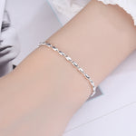Armband für Damen aus Sterlingsilber mit Schleierkraut, Spezifikation: SL0004, SL0004, SL0153, SL0543, SL0490, SL0654, SL0661, SL0754, SL0700, XL0140, JL0004 Fußkette