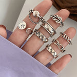 S925 Sterling Silber Damen-Kombinationsring im coolen Stil, J286, J781, J759, J797, J758, J242, J1109, J1071, J1096, J1110, J789, J1717, J1740, J224, J449, J341, J443, J1644, J005, J282, J623, J1658, J406, J1454, J815
