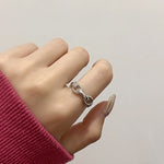 S925 Sterling Silber Damen-Kombinationsring im coolen Stil, J286, J781, J759, J797, J758, J242, J1109, J1071, J1096, J1110, J789, J1717, J1740, J224, J449, J341, J443, J1644, J005, J282, J623, J1658, J406, J1454, J815