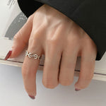 S925 Sterling Silber Damen-Kombinationsring im coolen Stil, J286, J781, J759, J797, J758, J242, J1109, J1071, J1096, J1110, J789, J1717, J1740, J224, J449, J341, J443, J1644, J005, J282, J623, J1658, J406, J1454, J815