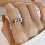 S925 Sterling Silber Damen-Kombinationsring im coolen Stil, J286, J781, J759, J797, J758, J242, J1109, J1071, J1096, J1110, J789, J1717, J1740, J224, J449, J341, J443, J1644, J005, J282, J623, J1658, J406, J1454, J815