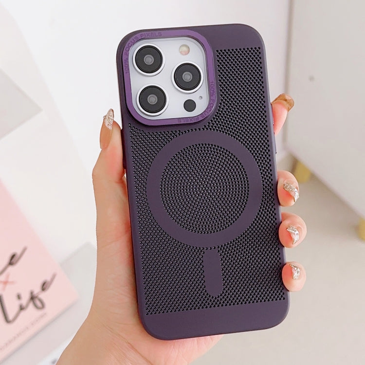 Grid Cooling MagSafe Magnetic Phone Case, For iPhone 12, For iPhone 11 Pro Max, For iPhone 11 Pro