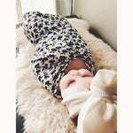 Neugeborenes Baby Dreiteiliges Pucktuch Mütze Stirnband