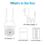 ESCAM PVR007 3MP Smart HD WiFi-Kamera mit Unterstützung für Vollfarb-Nachtsicht, Bewegungserkennung, akustischen Alarm und TF-Karte, PVR007