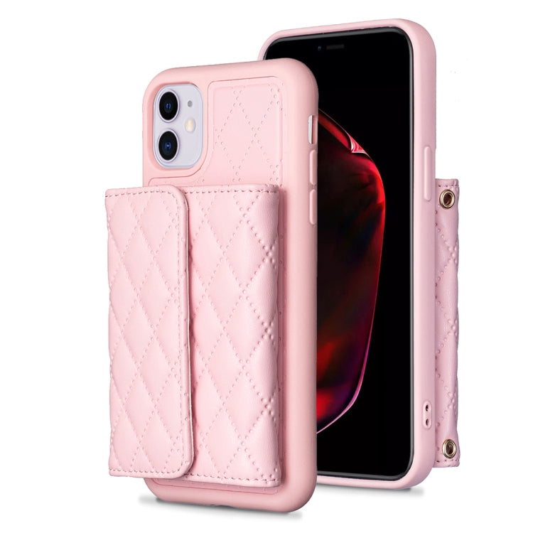 Horizontal Wallet Rhombic Leather Phone Case, For iPhone 11, For iPhone 11 Pro, For iPhone 11 Pro Max, For iPhone X / XS, For iPhone XR, For iPhone XS Max, For iPhone SE 2022 / SE 2020 / 7 / 8, For iPhone 7 Plus / 8 Plus