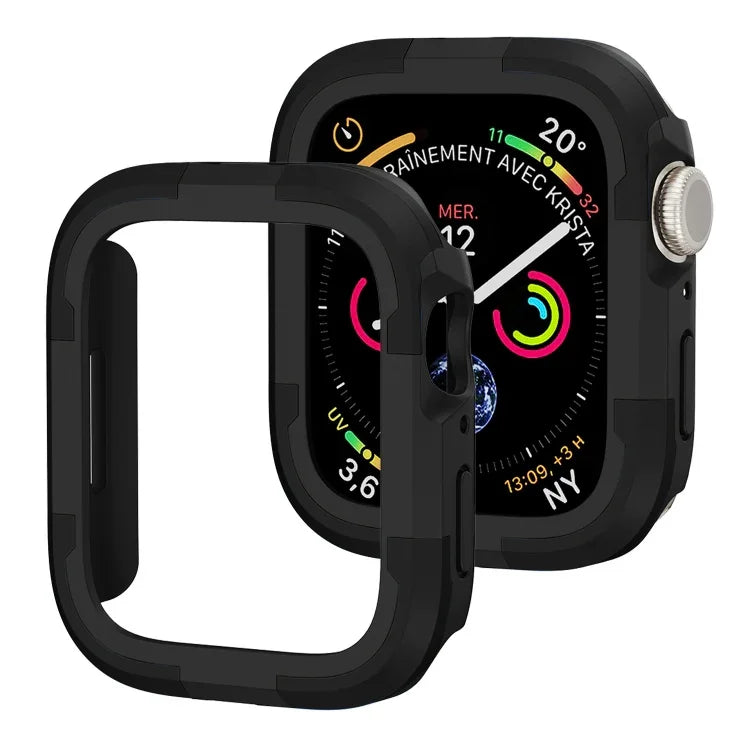 Panzerrahmen-Uhrengehäuse, Für Apple Watch Series 9 / 8 / 7 41mm, Für Apple Watch Series SE 2&6&SE&5&4 44mm, Für Apple Watch Series 9 / 8 / 7 45mm, Für Apple Watch Ultra 3 / 2 / 1 49mm, Für Apple Watch Series SE 2&6&SE&5&4 40mm