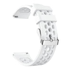 Solid Color Round Hole Silicone Watch Band, For Huawei Watch GT 2e