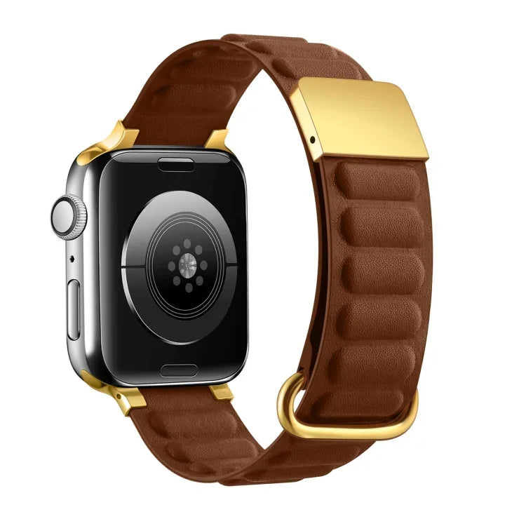 Magnetisches Armband mit umgekehrter Dornschließe, für Apple Watch Series 8 &amp; 7 (41 mm) und Apple Watch Series 8 &amp; 7 (45 mm)