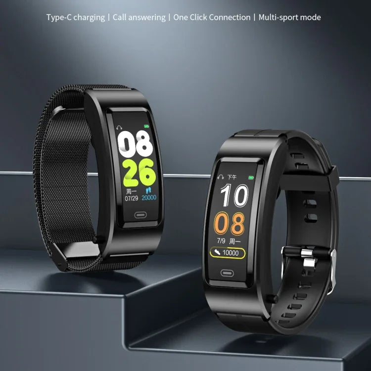 B7 Bluetooth-Ohrhörer mit Smart-Armband, unterstützt Schlafüberwachung / Blutsauerstoffmessung / Herzfrequenzmessung
