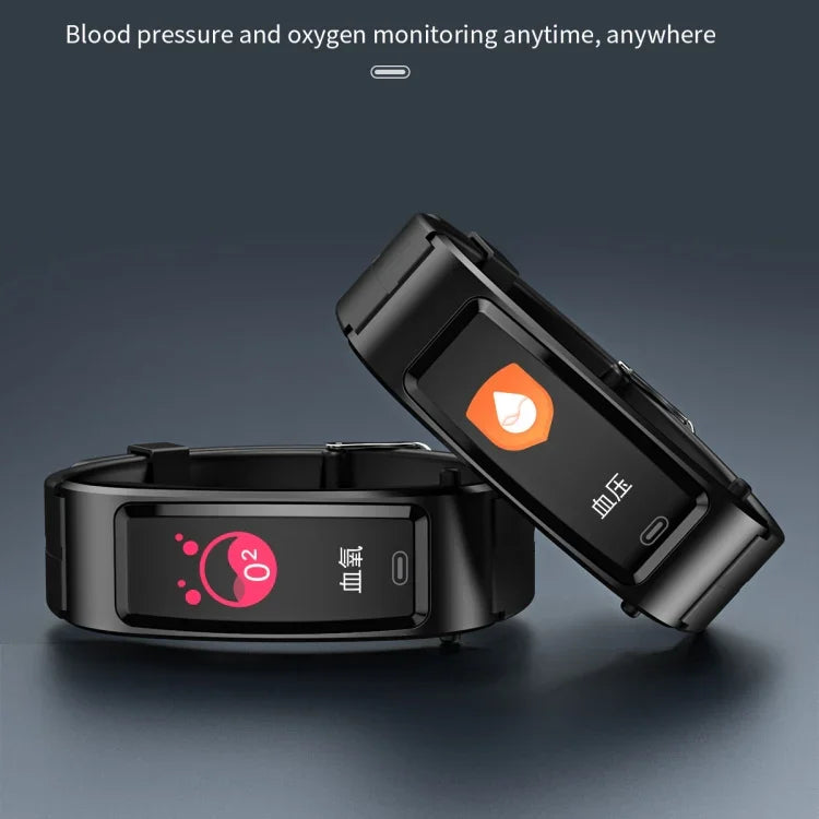 B7 Bluetooth-Ohrhörer mit Smart-Armband, unterstützt Schlafüberwachung / Blutsauerstoffmessung / Herzfrequenzmessung