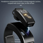 B7 Bluetooth-Ohrhörer mit Smart-Armband, unterstützt Schlafüberwachung / Blutsauerstoffmessung / Herzfrequenzmessung