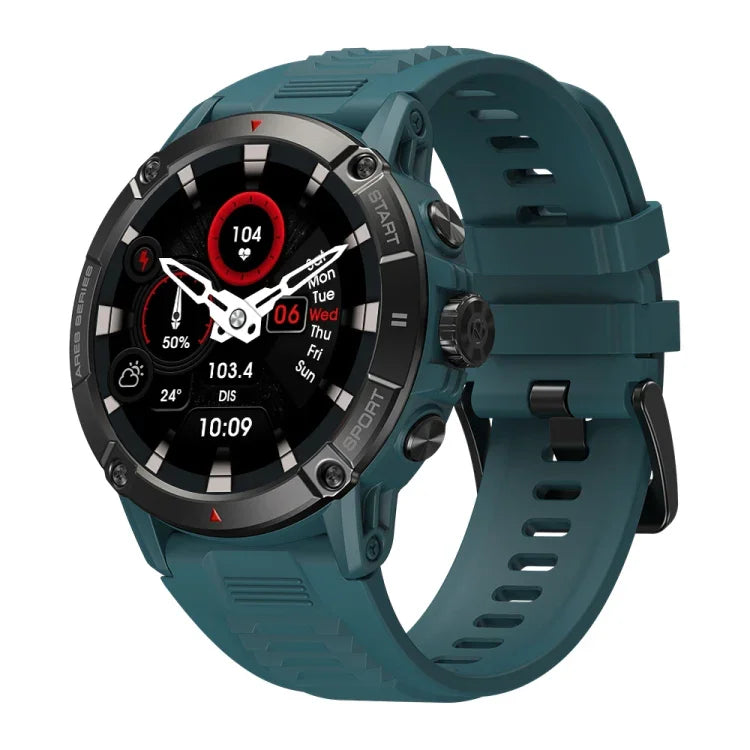 Zeblaze Ares 3 Smartwatch mit 1,52-Zoll-IPS-Bildschirm, unterstützt Gesundheitsüberwachung und Sprachanrufe