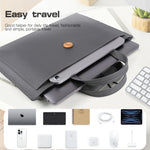 Universelle Elastische Fadenknopf Tragbare Laptop-Innentasche, 13-14 Zoll, 15-16 Zoll