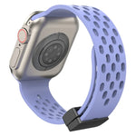 Silikonarmband mit Magnetverschluss, für Apple Watch Series 8 &amp; 7 (41 mm) und Apple Watch Series 8 &amp; 7 (45 mm)