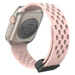 Silikonarmband mit Magnetverschluss, für Apple Watch Series 8 &amp; 7 (41 mm) und Apple Watch Series 8 &amp; 7 (45 mm)