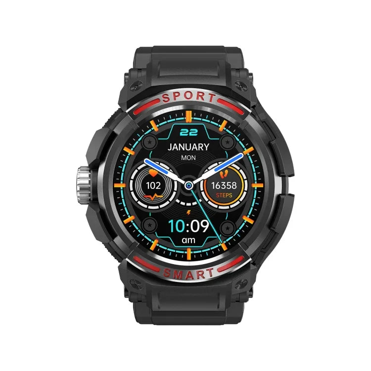OVISEN GT100 1,39 Zoll TFT-Bildschirm 2-in-1 Bluetooth-Headset Smartwatch, unterstützt Blutsauerstoffmessung/Bluetooth-Musik