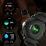 OVISEN GT100 1,39 Zoll TFT-Bildschirm 2-in-1 Bluetooth-Headset Smartwatch, unterstützt Blutsauerstoffmessung/Bluetooth-Musik