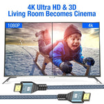HDMI 2.0 Version 4K 60Hz HD Kabel, 1 m, 2 m, 3 m, 5 m