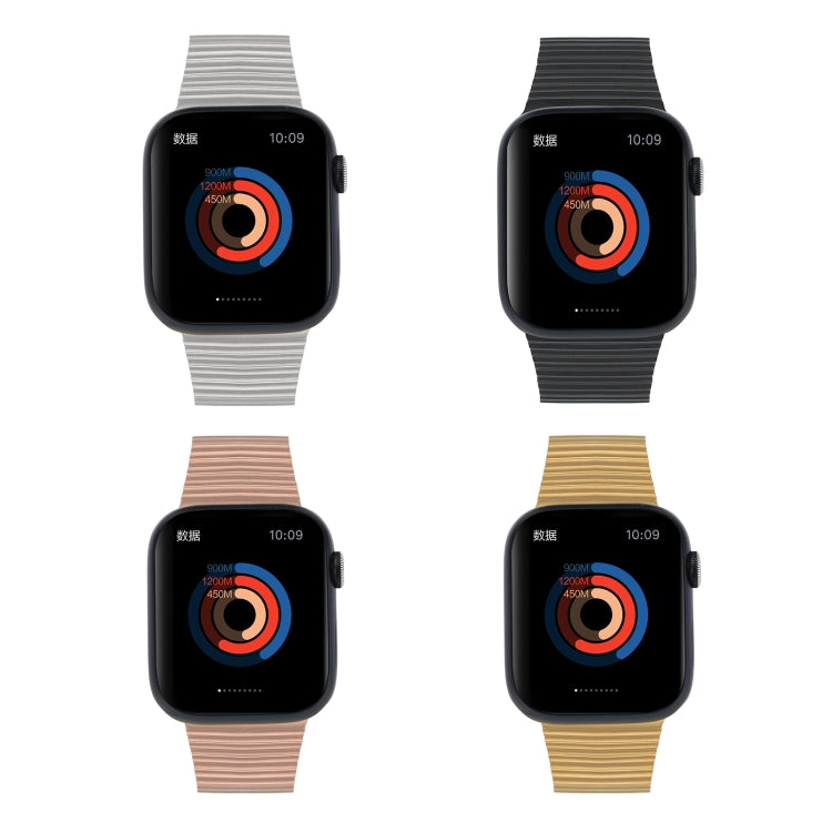 Ocean Metall Ersatzarmband, für Apple Watch SE 2023 44mm, für Apple Watch Ultra 49mm, für Apple Watch 8 41mm, für Apple Watch 8 45mm, für Apple Watch SE 2023 40mm, für Apple Watch 7 45mm, für Apple Watch SE 2022 40mm, für Apple Watch SE 2022 44...