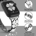 Petal-Metall-Diamant-Armband, für Apple Watch SE 2023 44mm, für Apple Watch Ultra 49mm, für Apple Watch 8 41mm, für Apple Watch 8 45mm, für Apple Watch 7 41mm, für Apple Watch 7 45mm, für Apple Watch SE 2023 40mm, für Apple Watch SE 2022 40mm