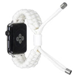 Elastisches, schlichtes Silikon-Armband mit Bohnenmuster, für Apple Watch 9 (45 mm) und Apple Watch 9 (41 mm)
