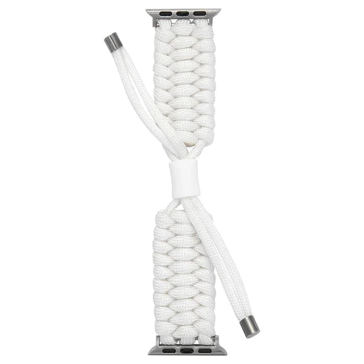 Elastisches, schlichtes Silikon-Armband mit Bohnenmuster, für Apple Watch 9 (45 mm) und Apple Watch 9 (41 mm)