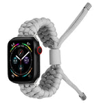 Elastisches, schlichtes Silikon-Armband mit Bohnenmuster, für Apple Watch 9 (45 mm) und Apple Watch 9 (41 mm)