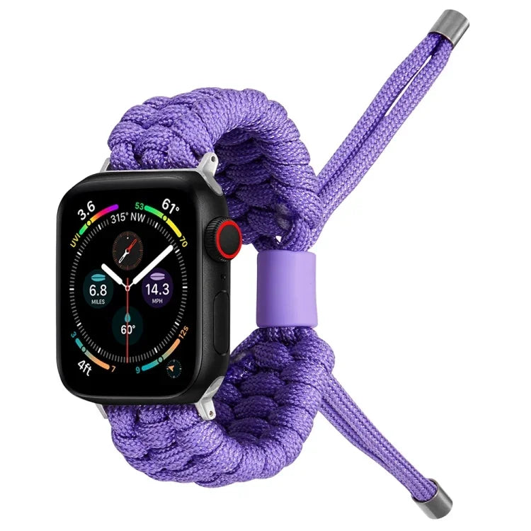Elastisches, schlichtes Silikon-Armband mit Bohnenmuster, für Apple Watch 9 (45 mm) und Apple Watch 9 (41 mm)