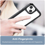 Bunte Serie Acryl + TPU Handyhülle, für iPhone 15