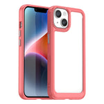 Bunte Serie Acryl + TPU Handyhülle, für iPhone 15