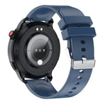 T52 1,39 Zoll IP67 Wasserdichte Smartwatch mit Silikonarmband, unterstützt Bluetooth-Anrufe, Blutsauerstoff- und Körpertemperaturmessung, Silikonarmband (Blau), Silikonarmband (Schwarz), Lederarmband (Rot)