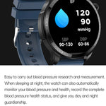 T52 1,39 Zoll IP67 Wasserdichte Smartwatch mit Silikonarmband, unterstützt Bluetooth-Anrufe, Blutsauerstoff- und Körpertemperaturmessung, Silikonarmband (Blau), Silikonarmband (Schwarz), Lederarmband (Rot)