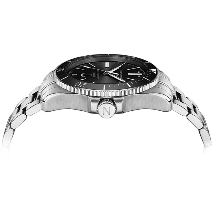 NORTH EDGE ANCHOR Herren Mechanische Outdoor-Uhr, 100 m wasserdicht, ANCHOR