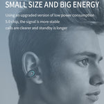 YX08 Ultraleichte Ohrbügel Stereo Kabellose V5.0 Bluetooth Ohrhörer, Binaural, Doppel