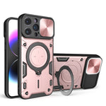 CD-Textur Schiebe-Kameraschutz Magnetischer Halter Handyhülle, für iPhone 14 Pro Max, für iPhone 13 Pro Max, für iPhone 13 Pro, für iPhone 13, für iPhone 12, für iPhone 12 Pro Max, für iPhone 12 Pro, für iPhone 11 Pro Max