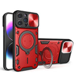 CD-Textur Schiebe-Kameraschutz Magnetischer Halter Handyhülle, für iPhone 14 Pro Max, für iPhone 13 Pro Max, für iPhone 13 Pro, für iPhone 13, für iPhone 12, für iPhone 12 Pro Max, für iPhone 12 Pro, für iPhone 11 Pro Max