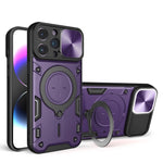 CD-Textur Schiebe-Kameraschutz Magnetischer Halter Handyhülle, für iPhone 14 Pro Max, für iPhone 13 Pro Max, für iPhone 13 Pro, für iPhone 13, für iPhone 12, für iPhone 12 Pro Max, für iPhone 12 Pro, für iPhone 11 Pro Max