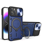 CD Textur Sliding Camshield Magnetische Halterung Handyhülle, Für iPhone 11, Für iPhone 11 Pro