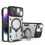 CD Textur Sliding Camshield Magnetische Halterung Handyhülle, Für iPhone 11, Für iPhone 11 Pro