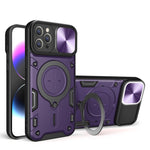 CD Textur Sliding Camshield Magnetische Halterung Handyhülle, Für iPhone 11, Für iPhone 11 Pro
