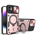 CD Textur Sliding Camshield Magnetische Halterung Handyhülle, Für iPhone 11, Für iPhone 11 Pro