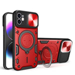 CD Textur Sliding Camshield Magnetische Halterung Handyhülle, Für iPhone 11, Für iPhone 11 Pro