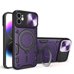 CD Textur Sliding Camshield Magnetische Halterung Handyhülle, Für iPhone 11, Für iPhone 11 Pro